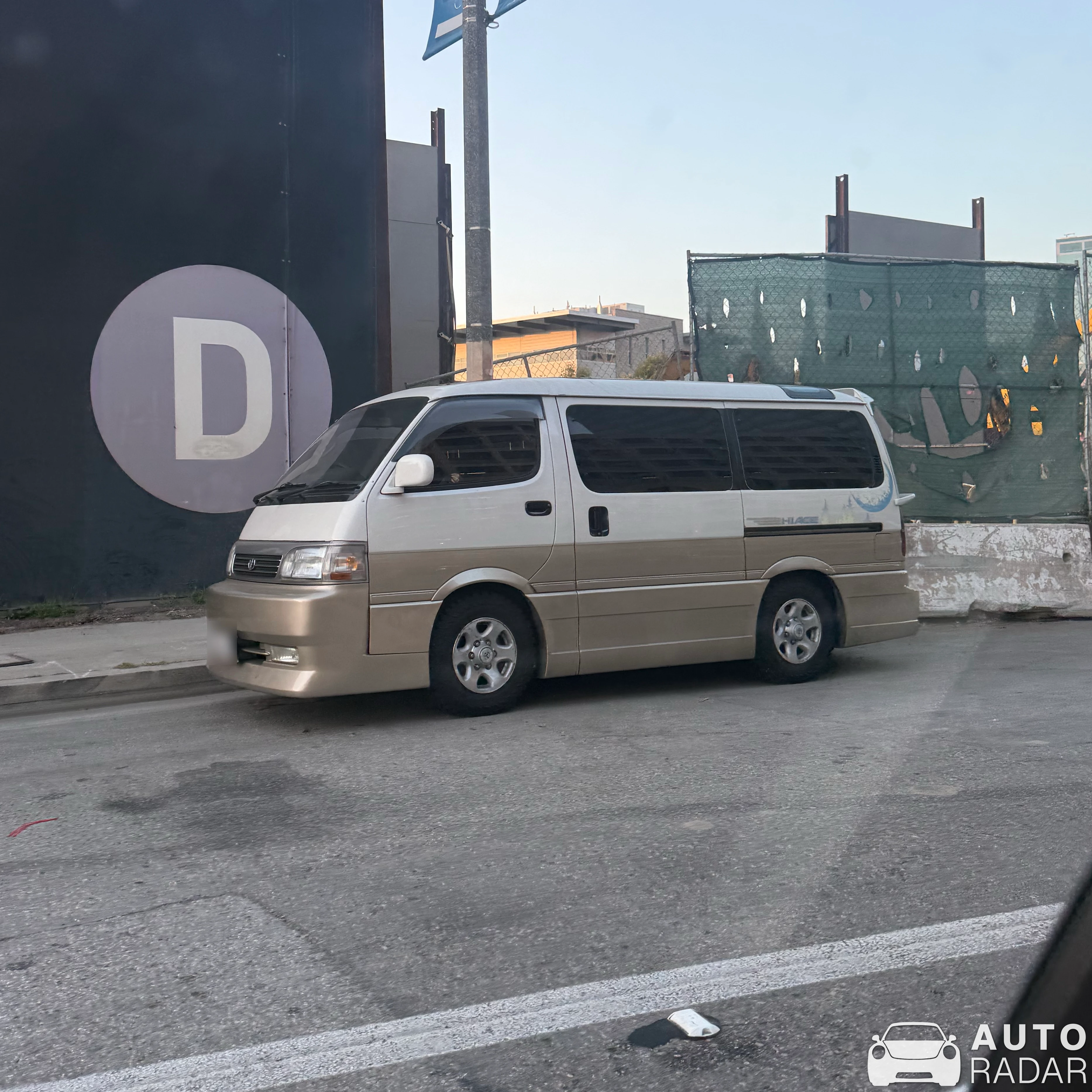 Toyota Hiace spotted in Los Angeles