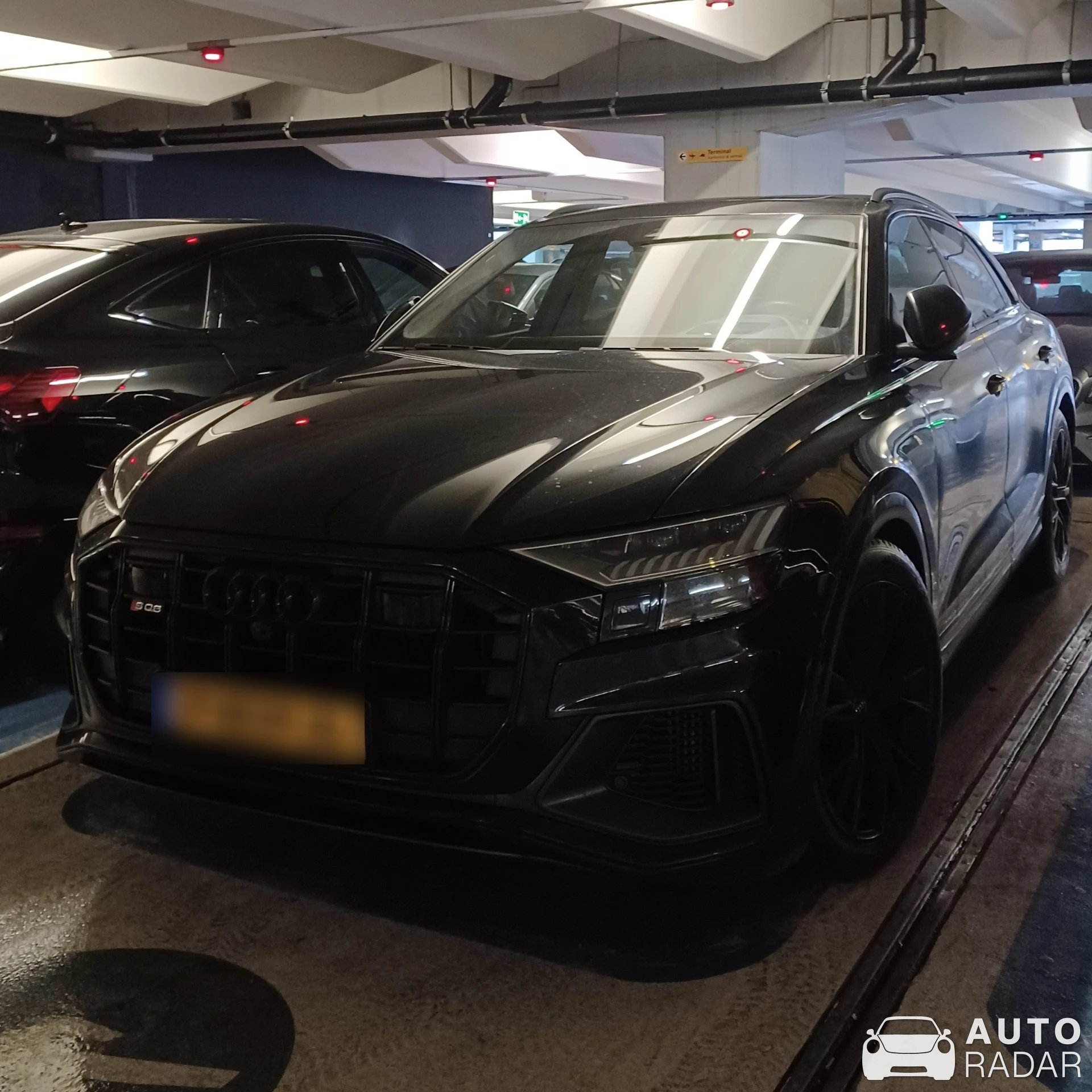 Audi SQ8 spotted in Schiphol, Netherlands