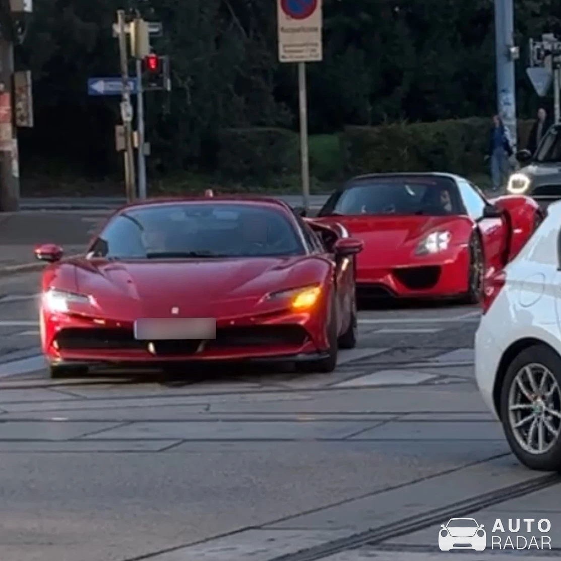 Ferrari SF90 Stradale spotted in Wien, Austria