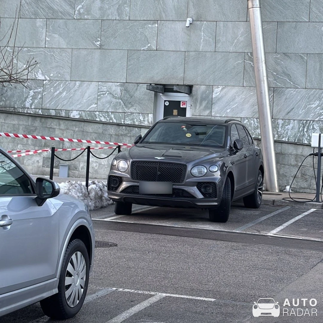Bentley Bentayga spotted in Ljubljana, Slovenia