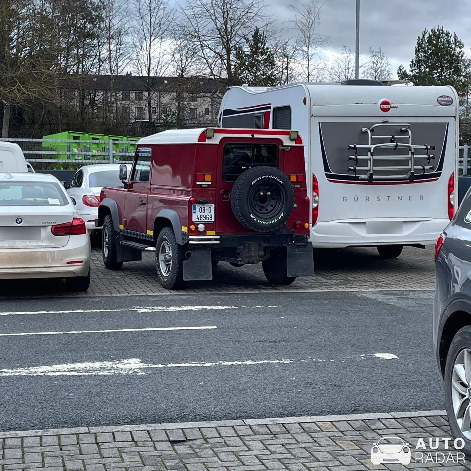 Land Rover Defender spotted in Athy