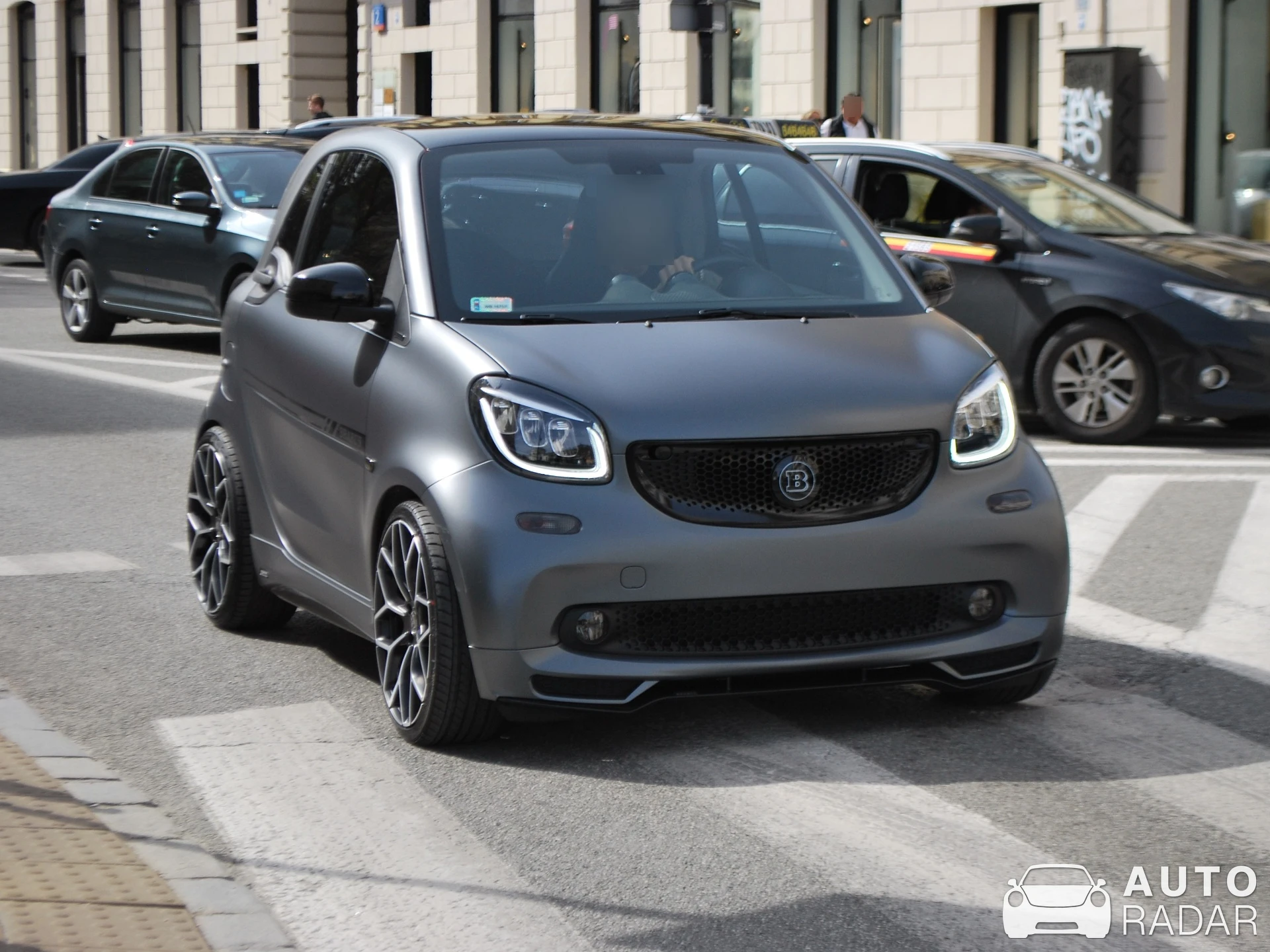 Smart Fortwo Brabus spotted in Warszawa, Poland