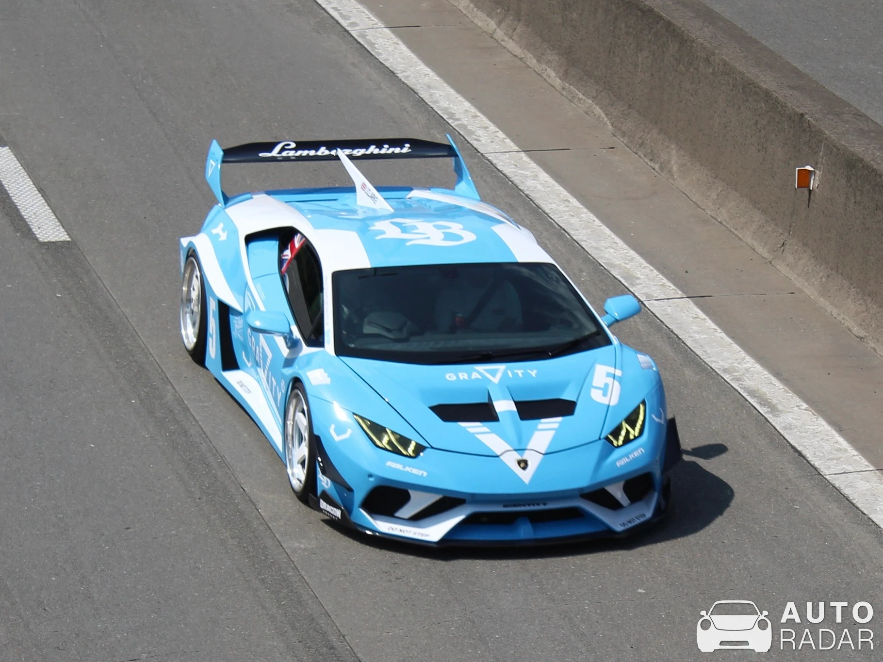 LB Silhouette Works Lamborghini Huracan LP610-4 spotted in Affligem
