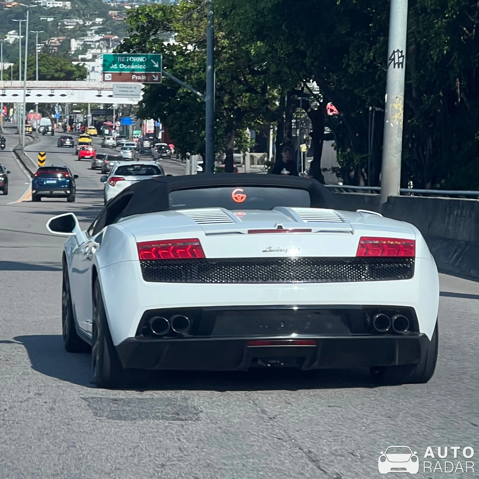 Lamborghini Gallardo LP550-2 Spyder spotted