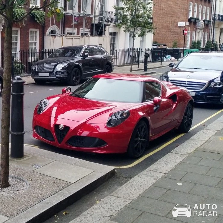 Alfa Romeo 4C Coupé spotted in Boston, United States