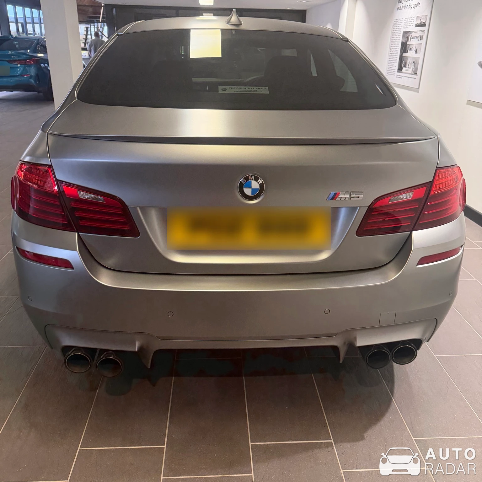 BMW M5 F10 30 Jahre Edition spotted