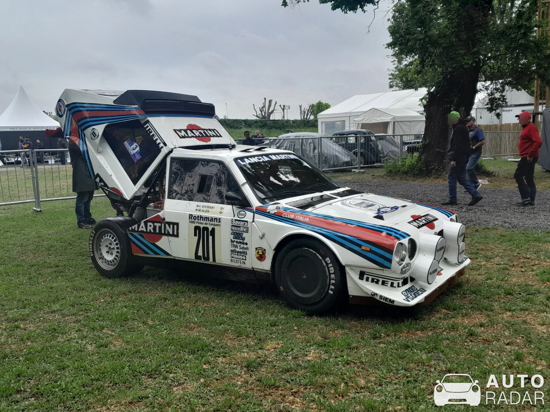 Lancia Delta S4 Stradale spotted in San Isidro, Argentina