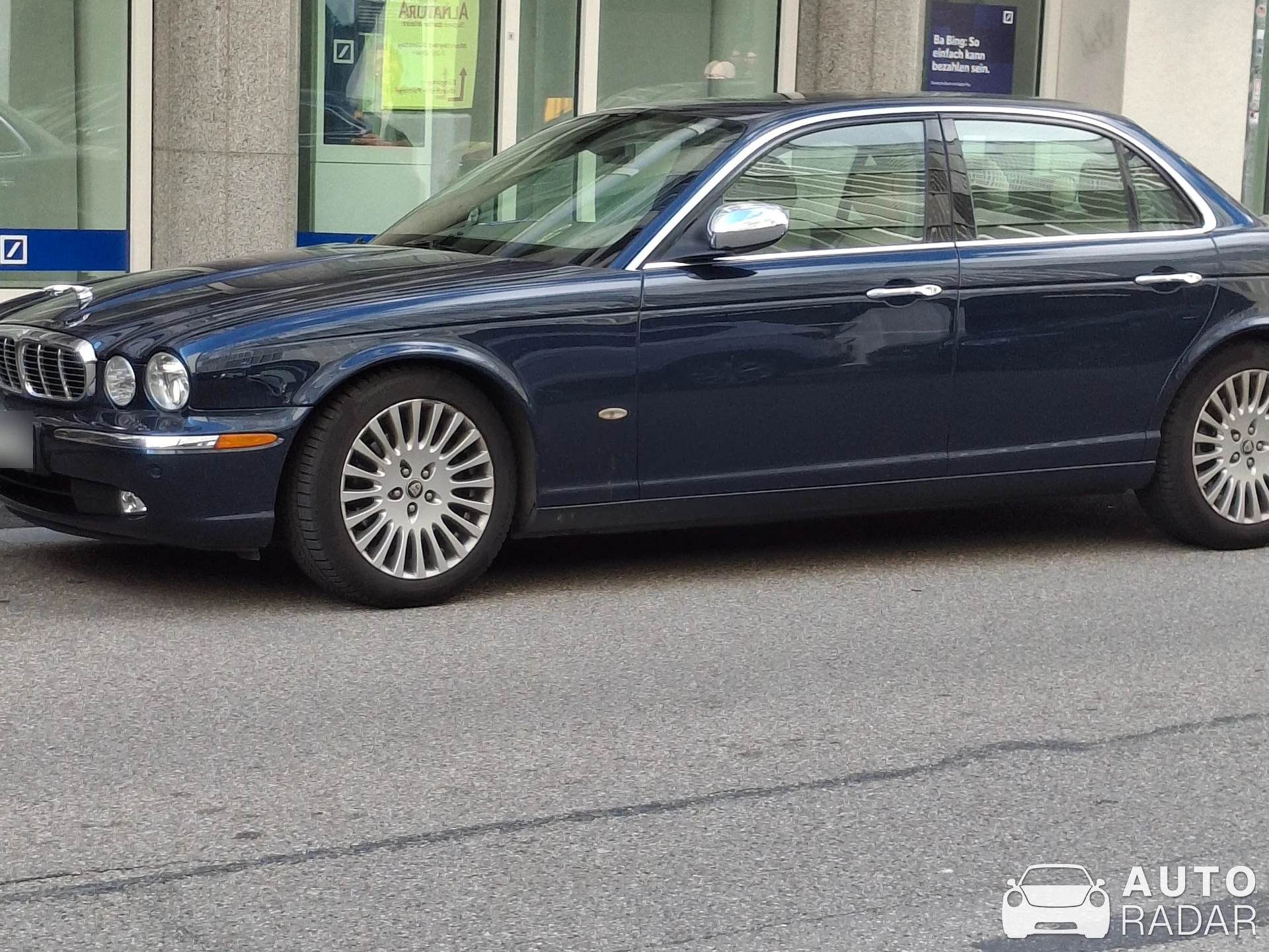 Jaguar XJ spotted in Regensburg