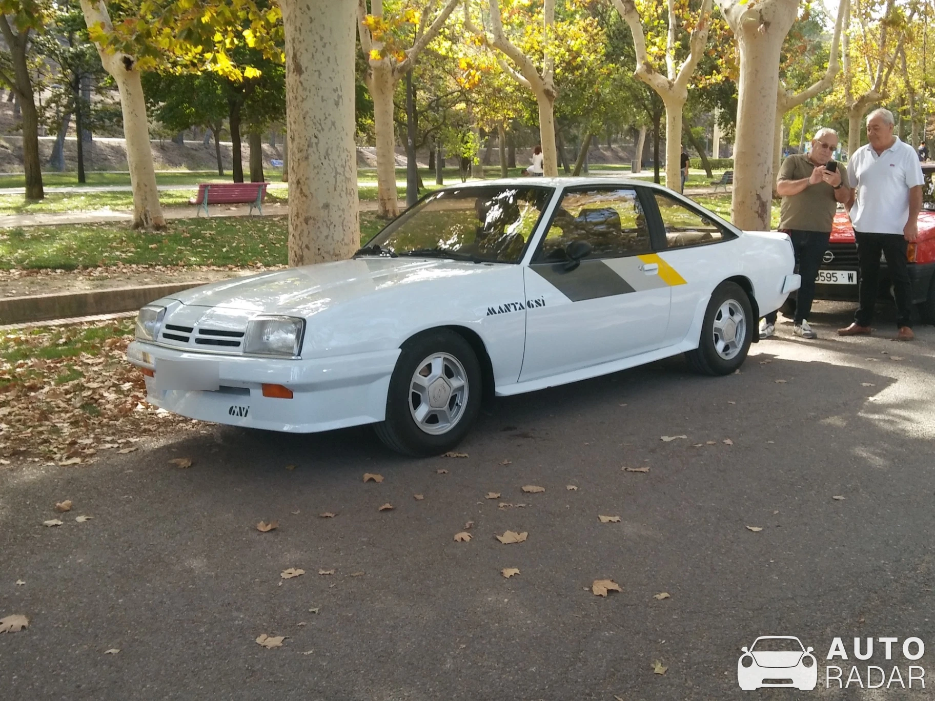 Opel Manta spotted in Zaragoza, Spain