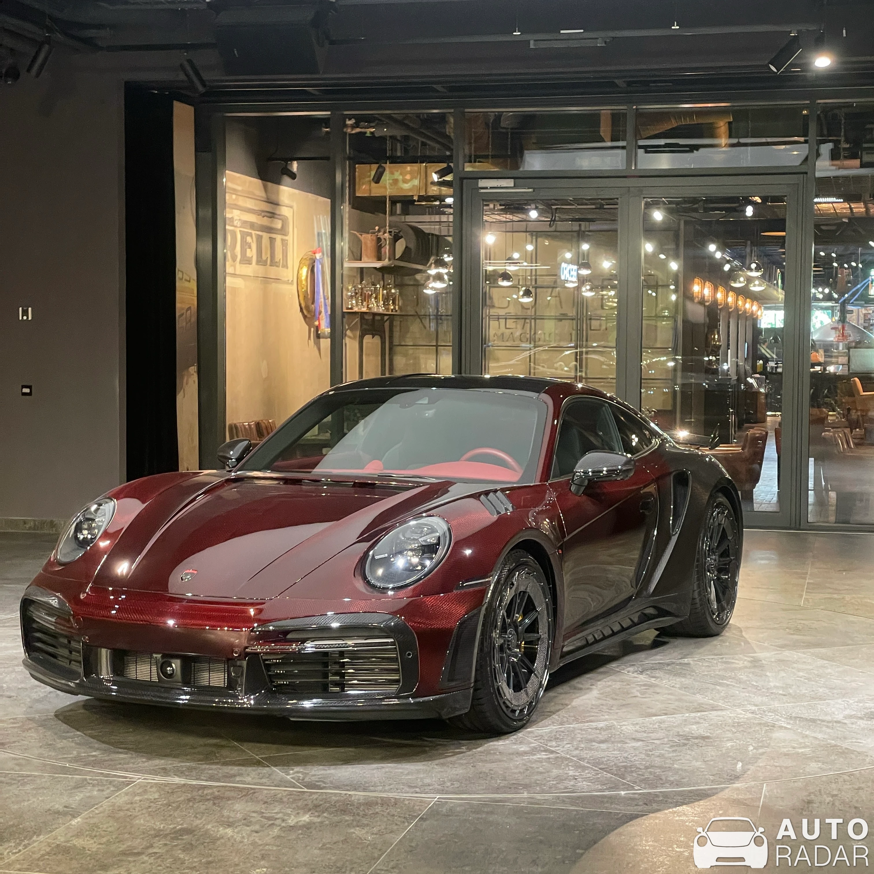 Porsche TopCar 992 Turbo S Stinger GTR Carbon Edition spotted in München