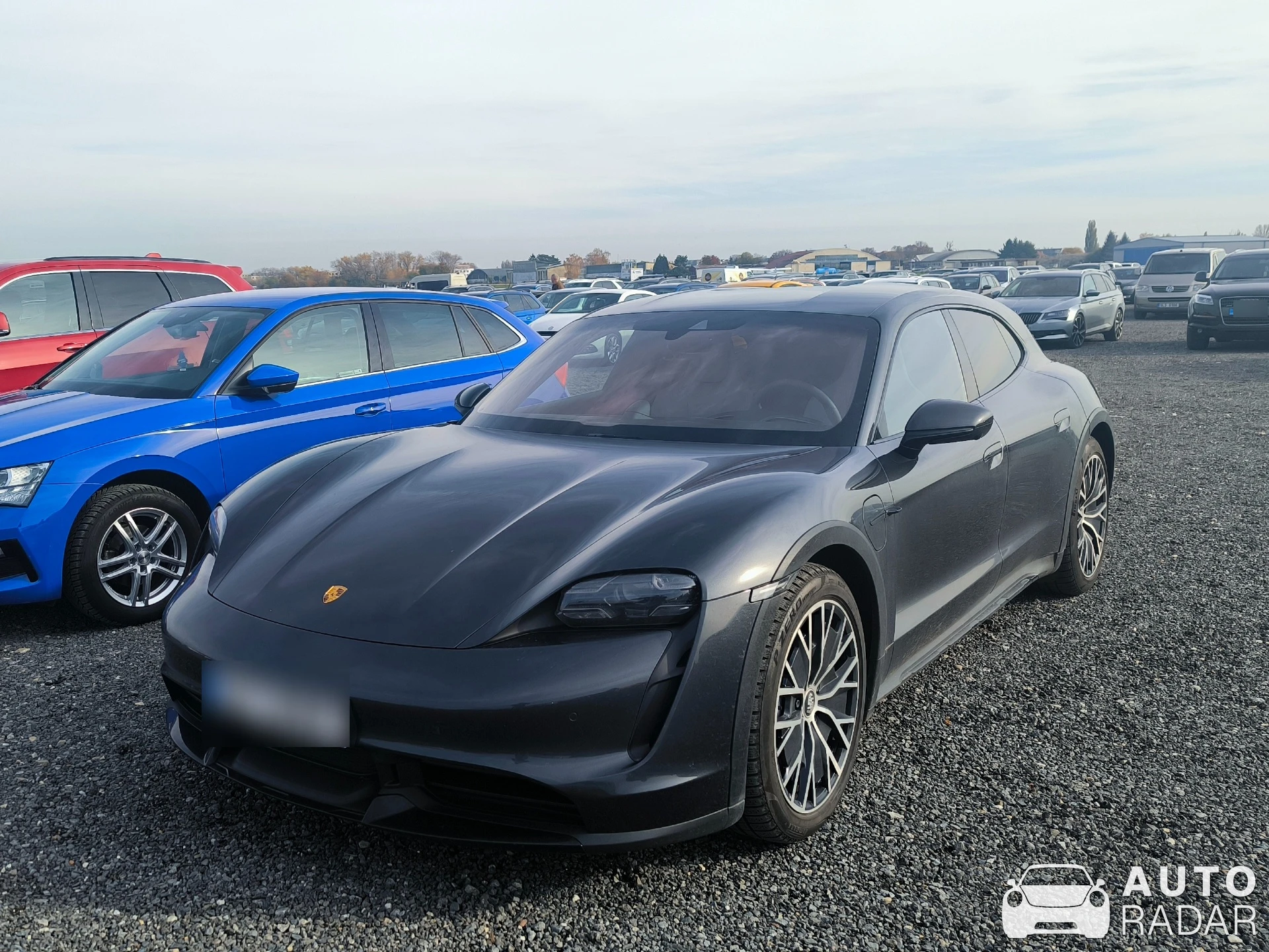 Porsche Taycan Turbo Sport Turismo spotted in Praha