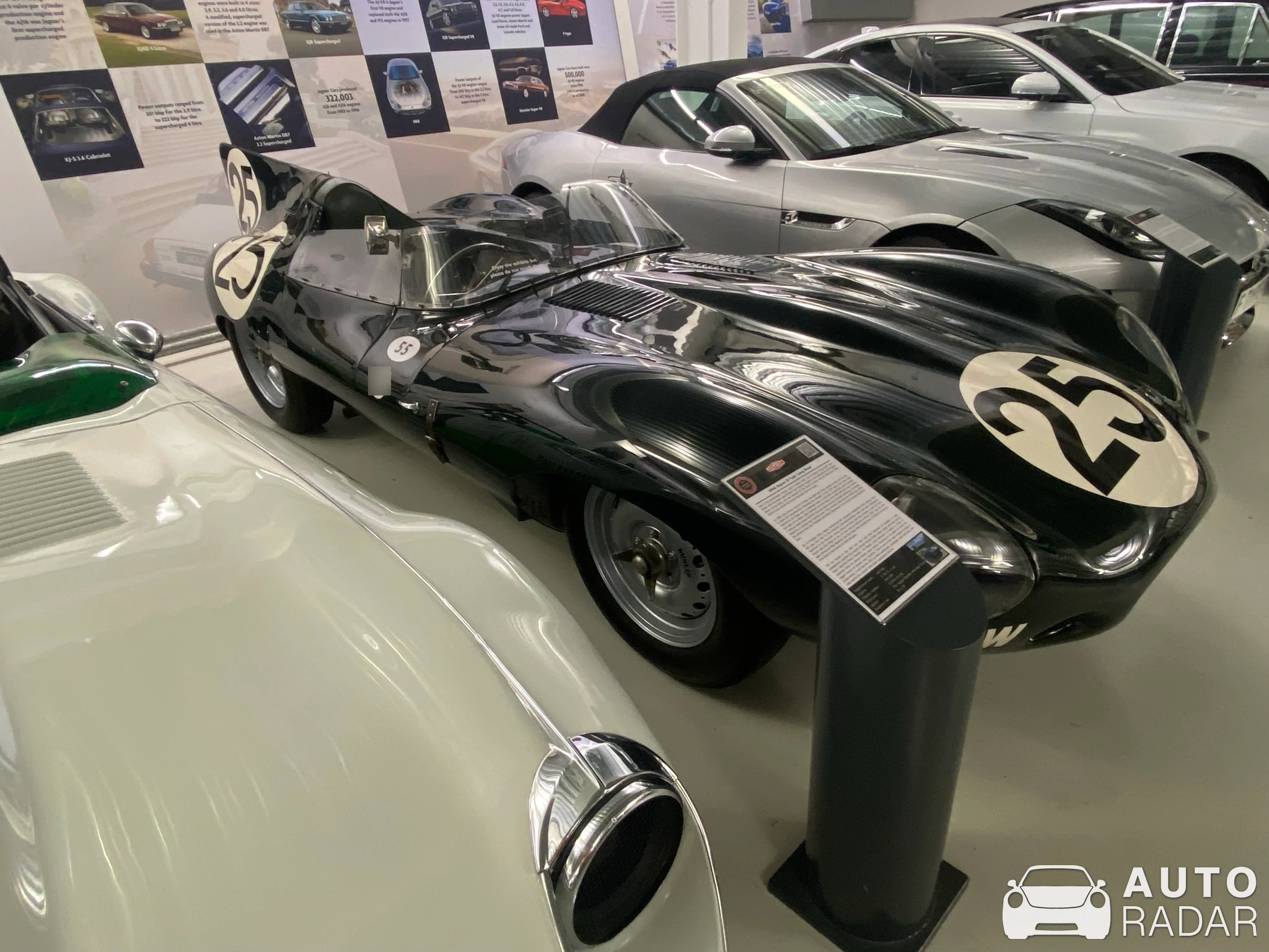 Jaguar D-Type XKD 606 spotted in Lighthorne Heath