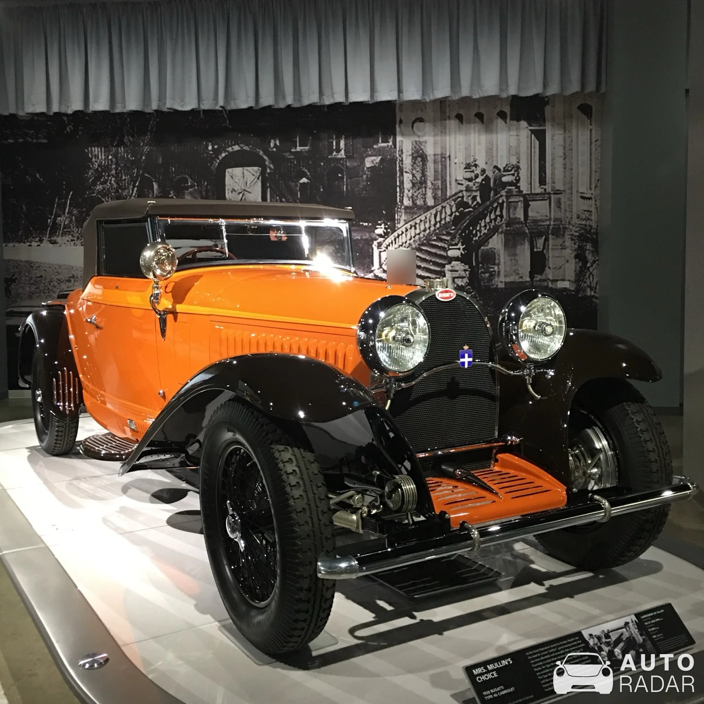 Bugatti Type 46 Cabriolet spotted in Los Angeles