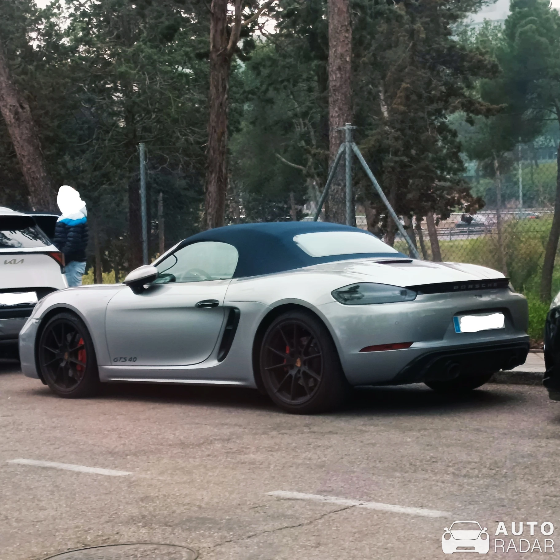 Porsche 718 Boxster GTS 4.0 spotted in Madrid, Spain