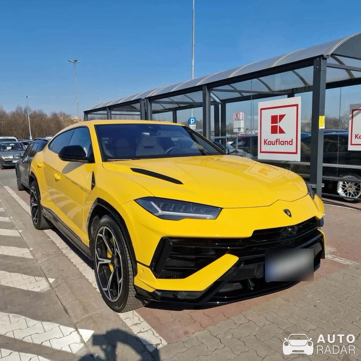 Lamborghini Urus spotted in Tarnów
