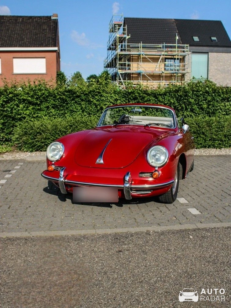 Porsche 356 C SC Cabriolet spotted in Brecht, België