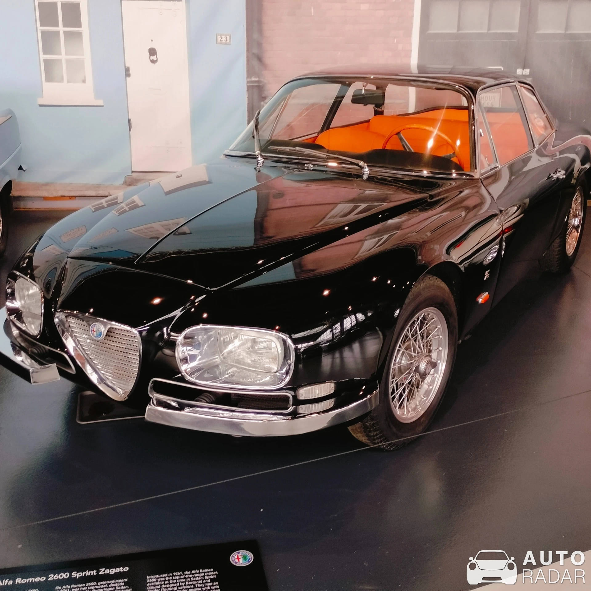 Alfa Romeo 2600 Sprint spotted in Brussels
