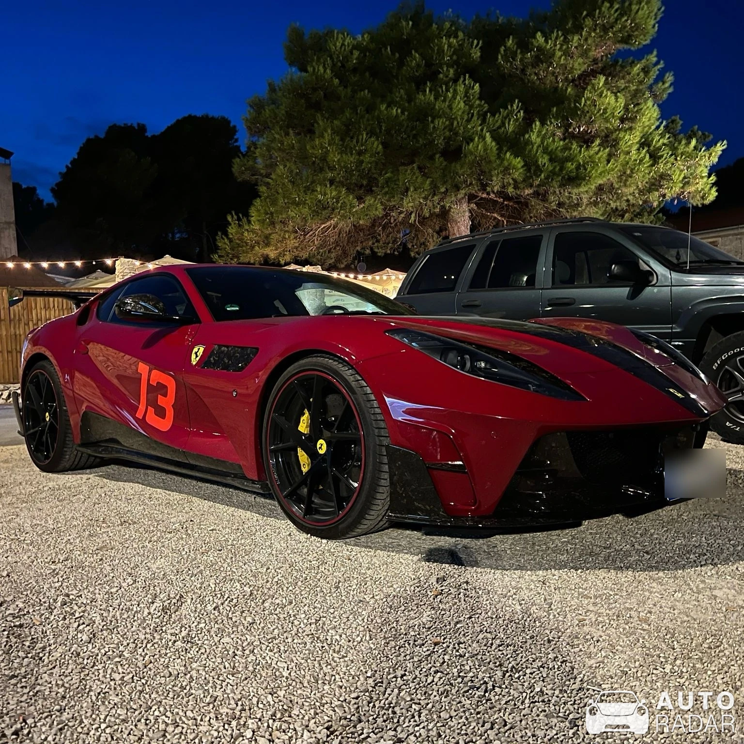 Ferrari 812 Superfast Mansory Stallone spotted in Poreč