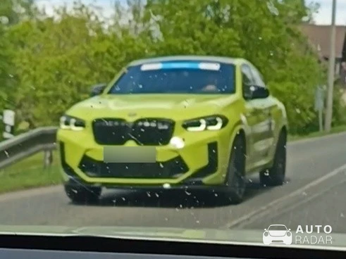 BMW X4 M F98 Competition spotted in Sosnová