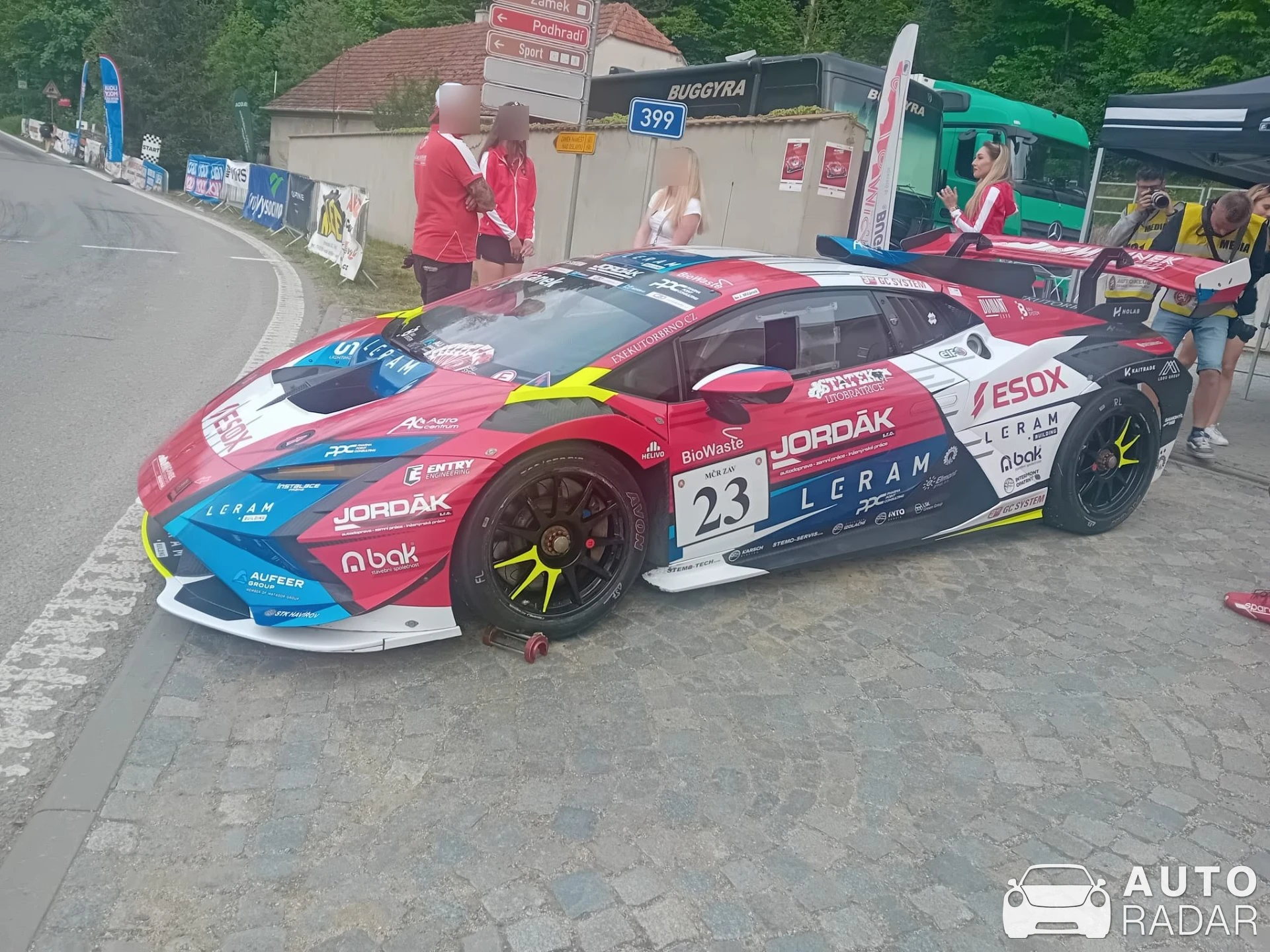 Lamborghini Huracán LP620-2 Super Trofeo spotted
