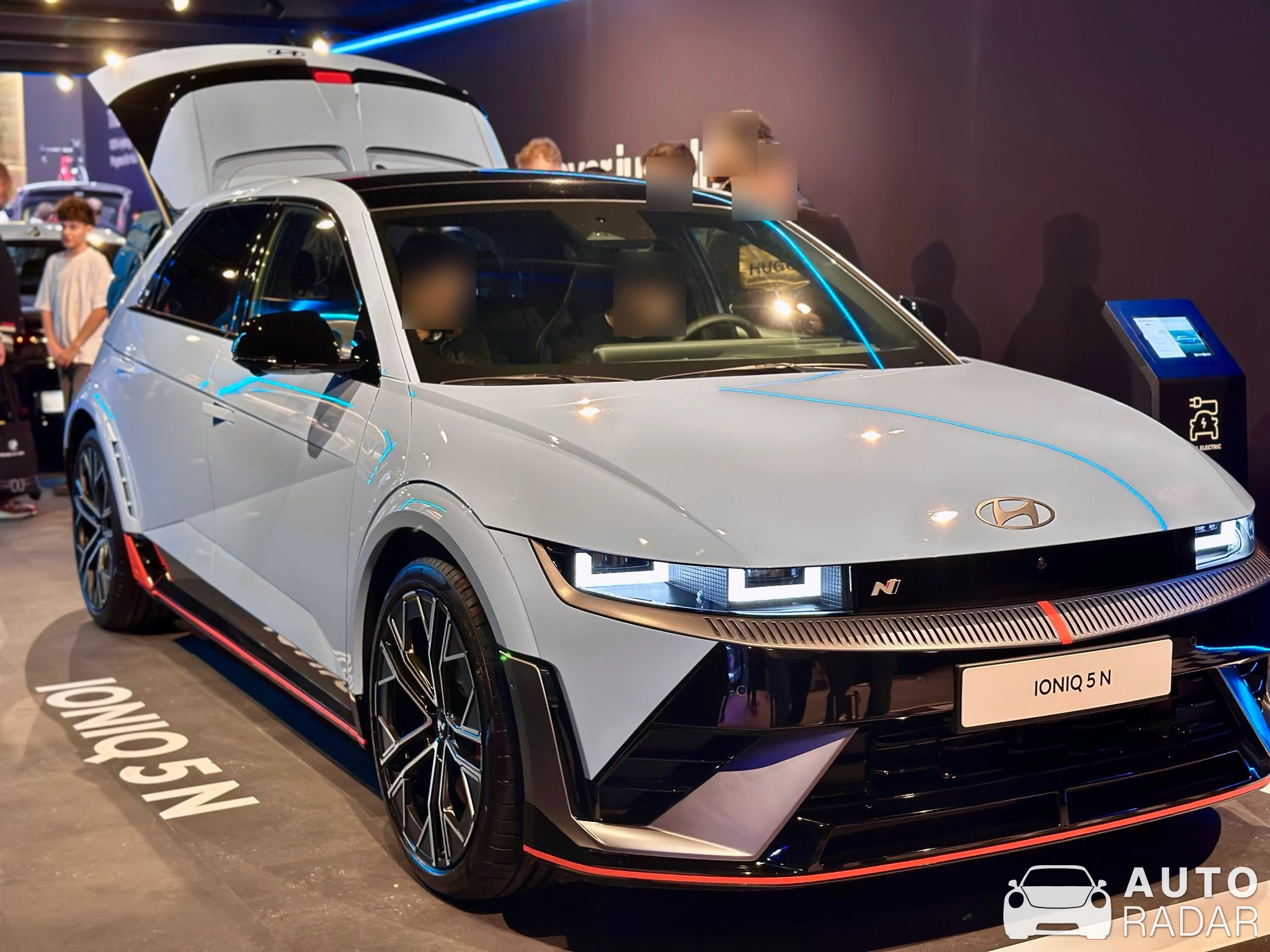Hyundai Ioniq 5 N spotted in Bruxelles, Belgium