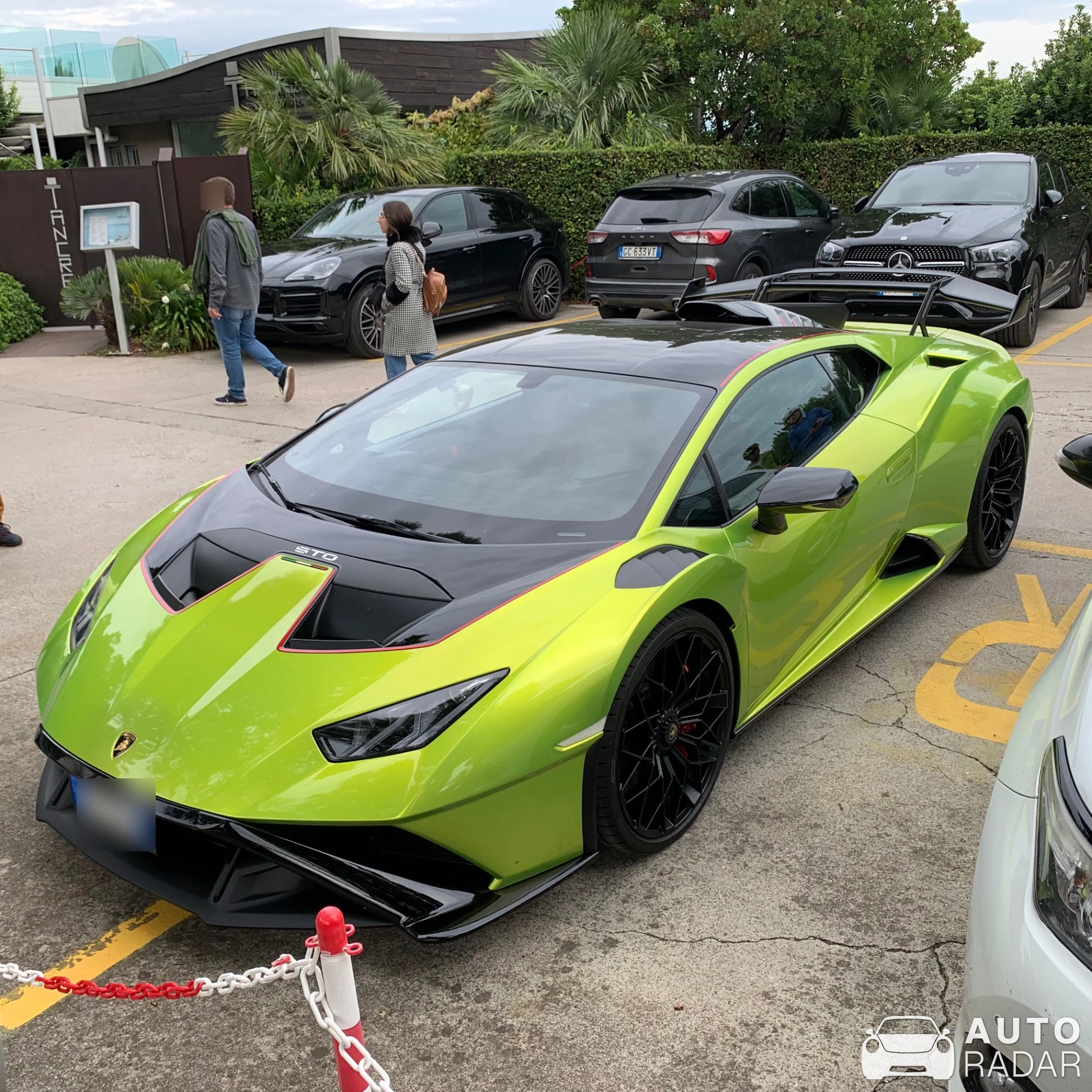 Lamborghini Huracán LP640-2 STO spotted in Sirmione, Italien