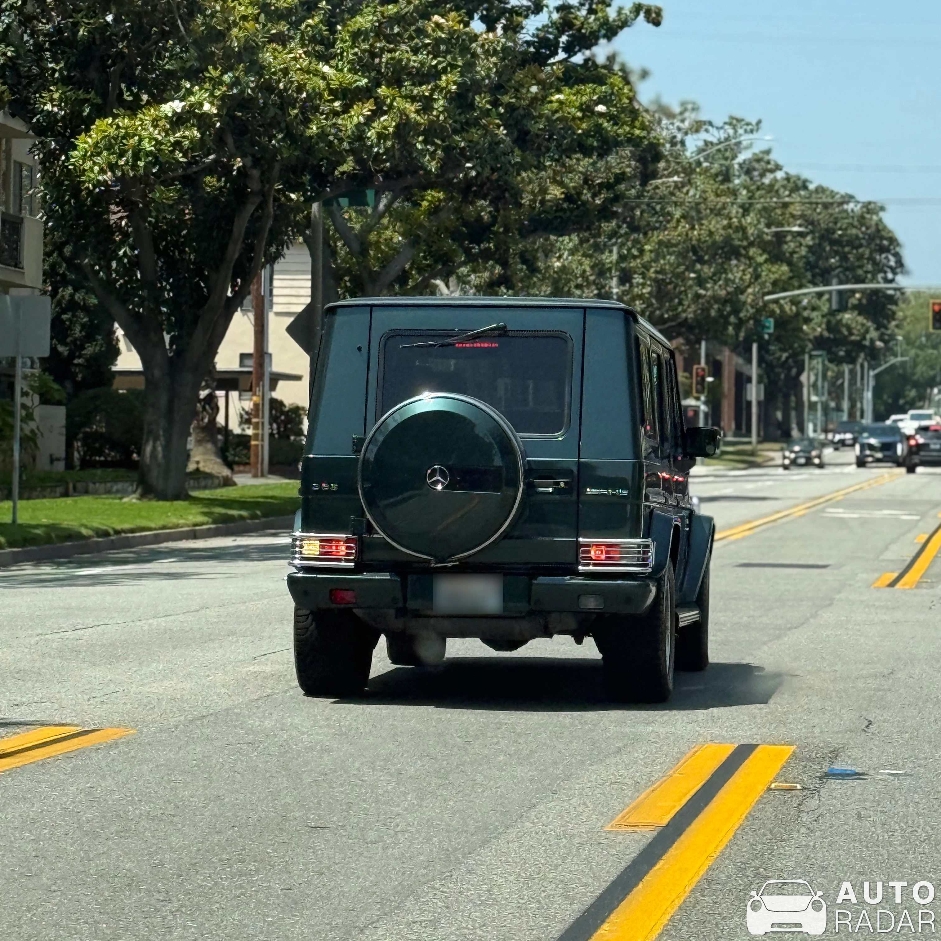 Mercedes-Benz G 55 AMG spotted in Beverly Hills