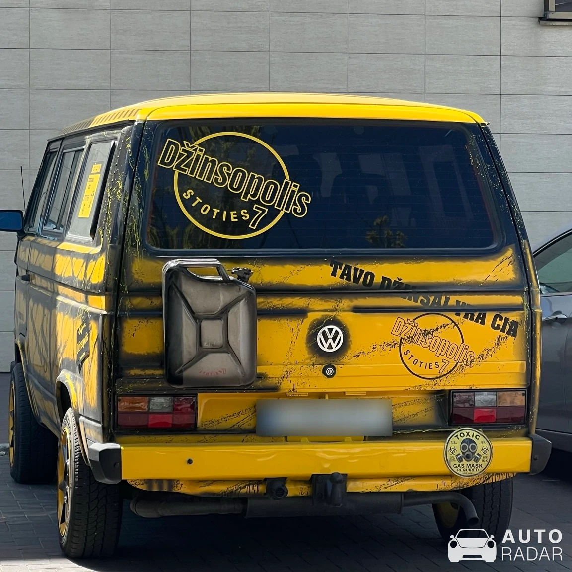 Volkswagen Transporter T3 spotted in Šiauliai