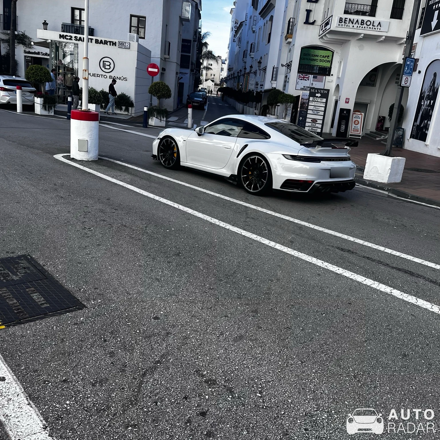 Porsche Brabus 820 spotted in Marbella, España
