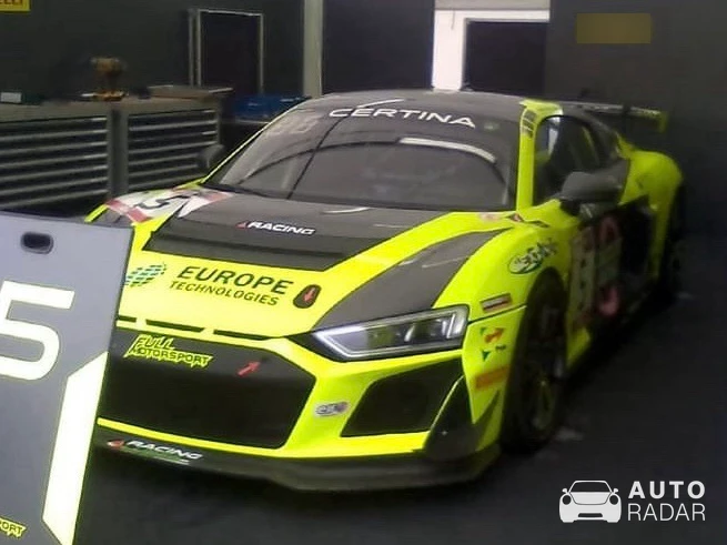Audi R8 LMS GT4 spotted in Albi