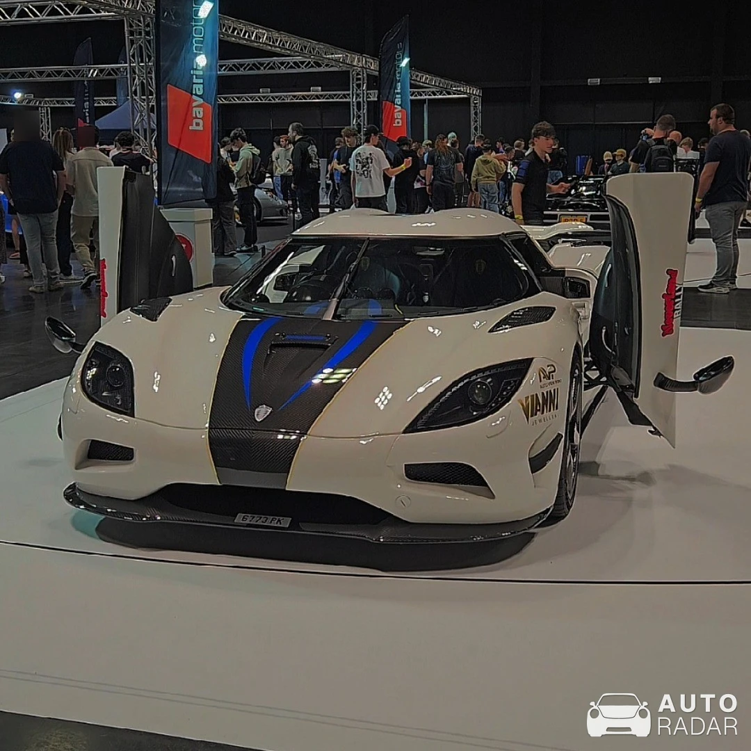 Koenigsegg Agera N spotted in Kortrijk, Belgium