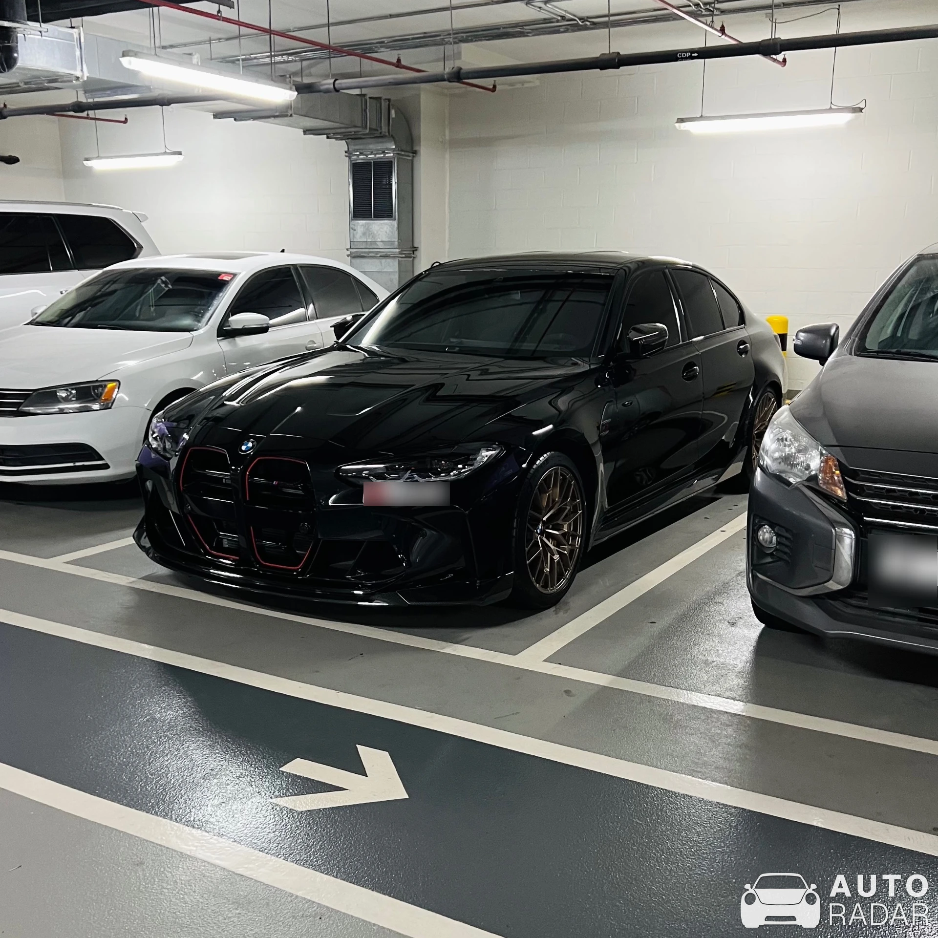 BMW M3 G80 CS spotted in Abu Dhabi, United Arab Emirates