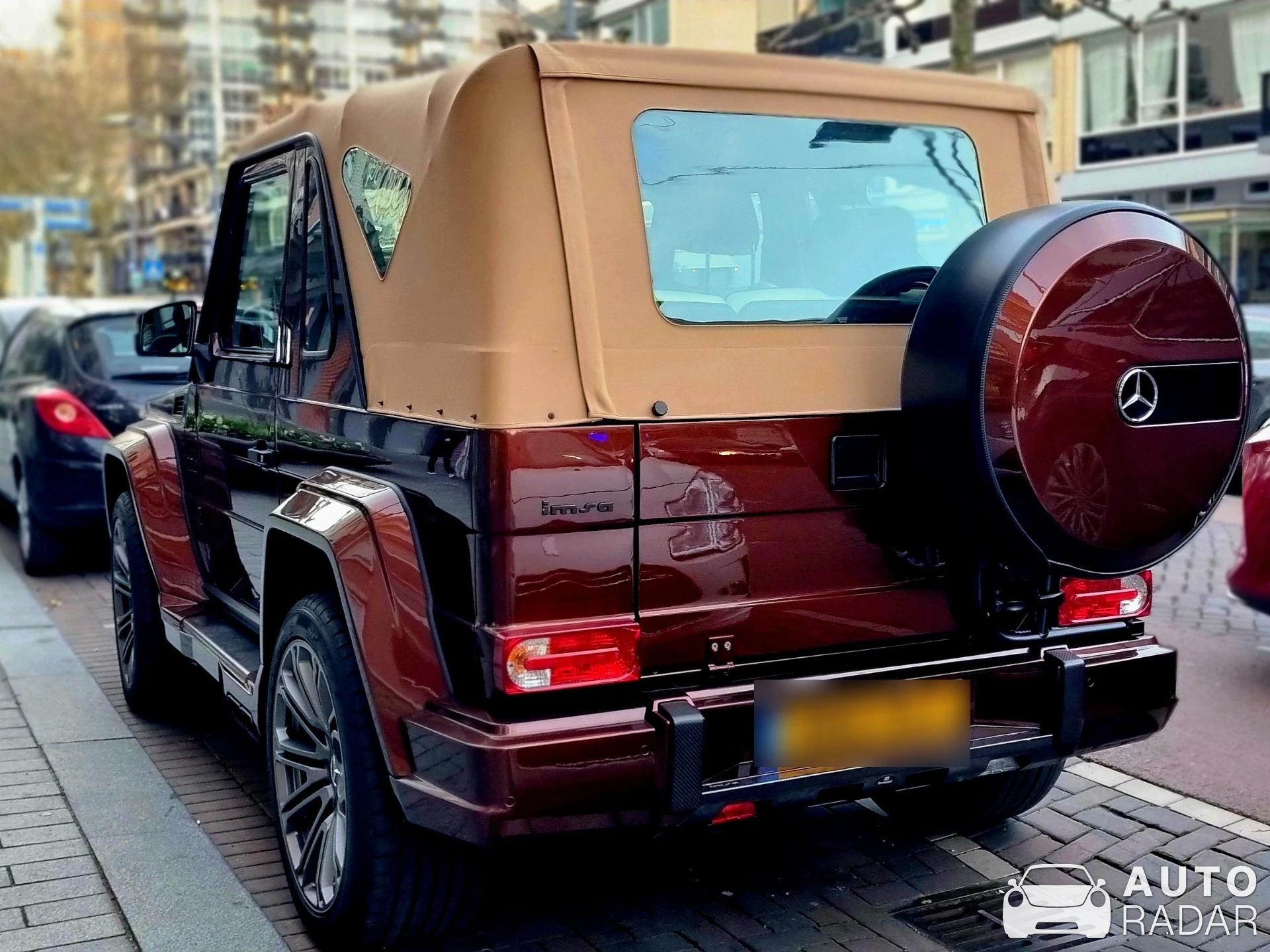 Mercedes-Benz G 63 AMG IMSA spotted in Rotterdam