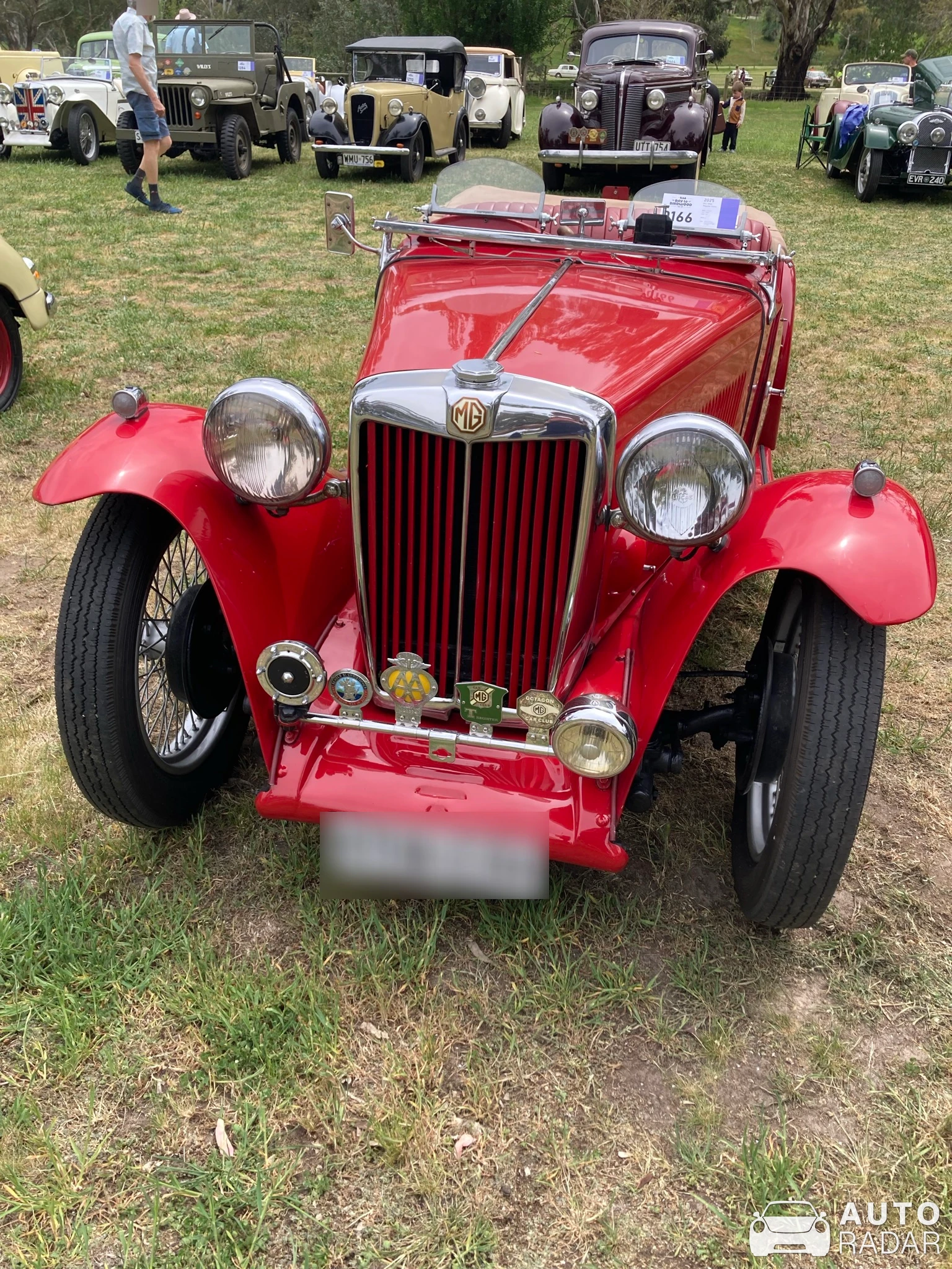 MG TC Midget spotted in Brown Hill Creek, Australia