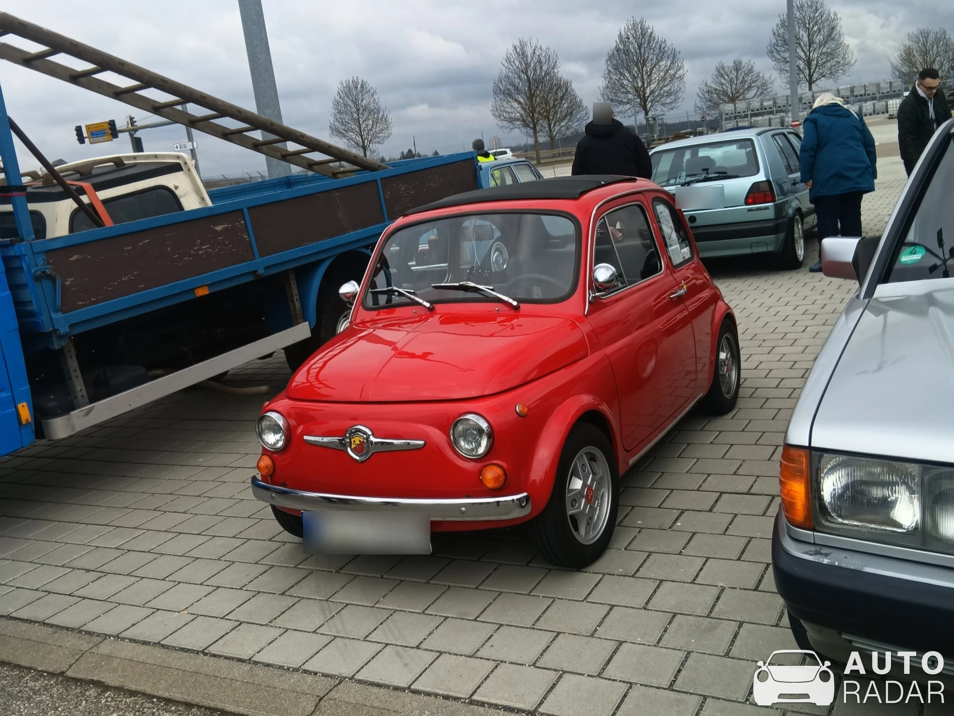 Fiat Abarth 595 Giannini spotted in Filderstadt