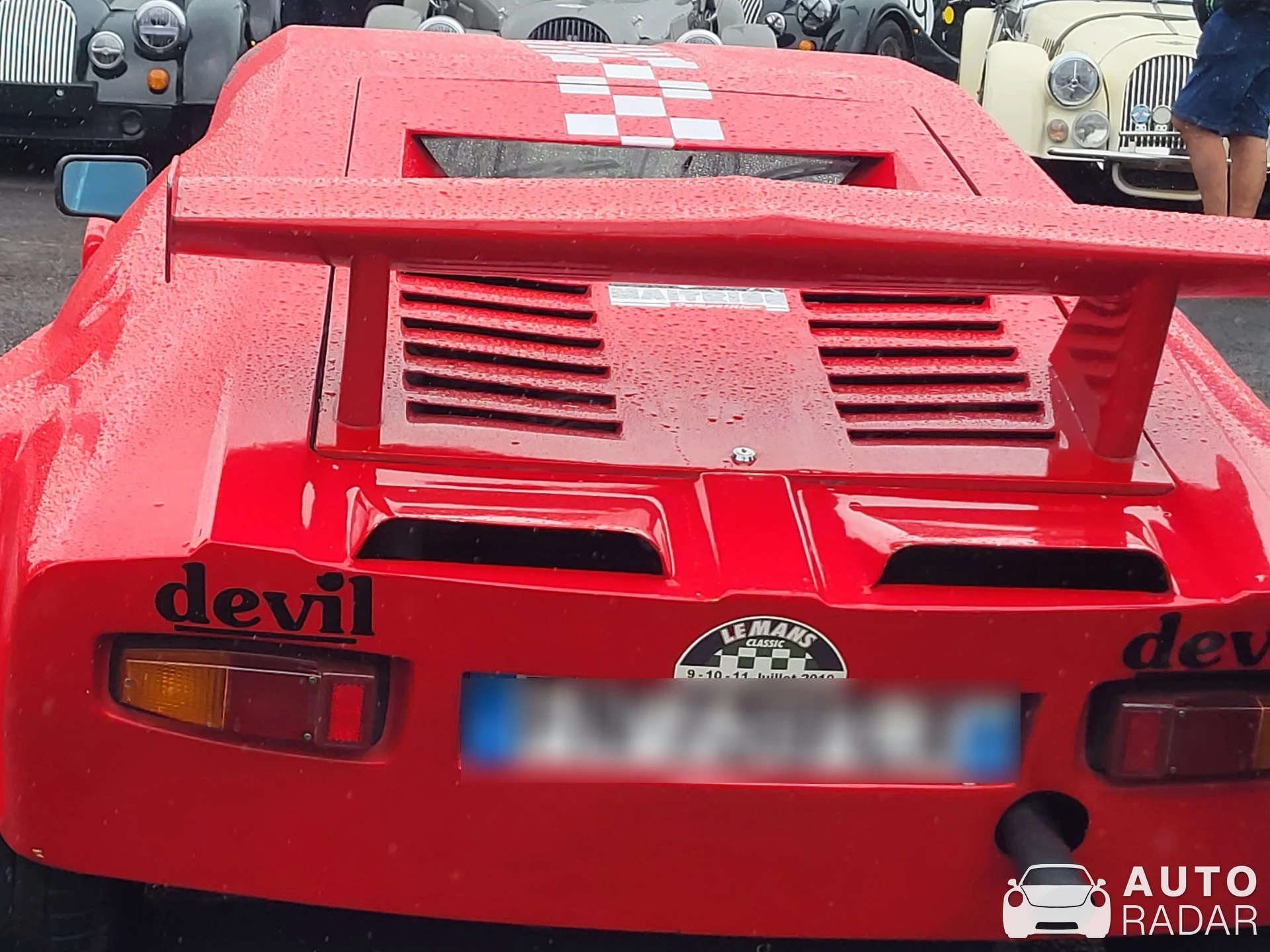 Lamborghini Countach Replica spotted in Malicorne-sur-Sarthe
