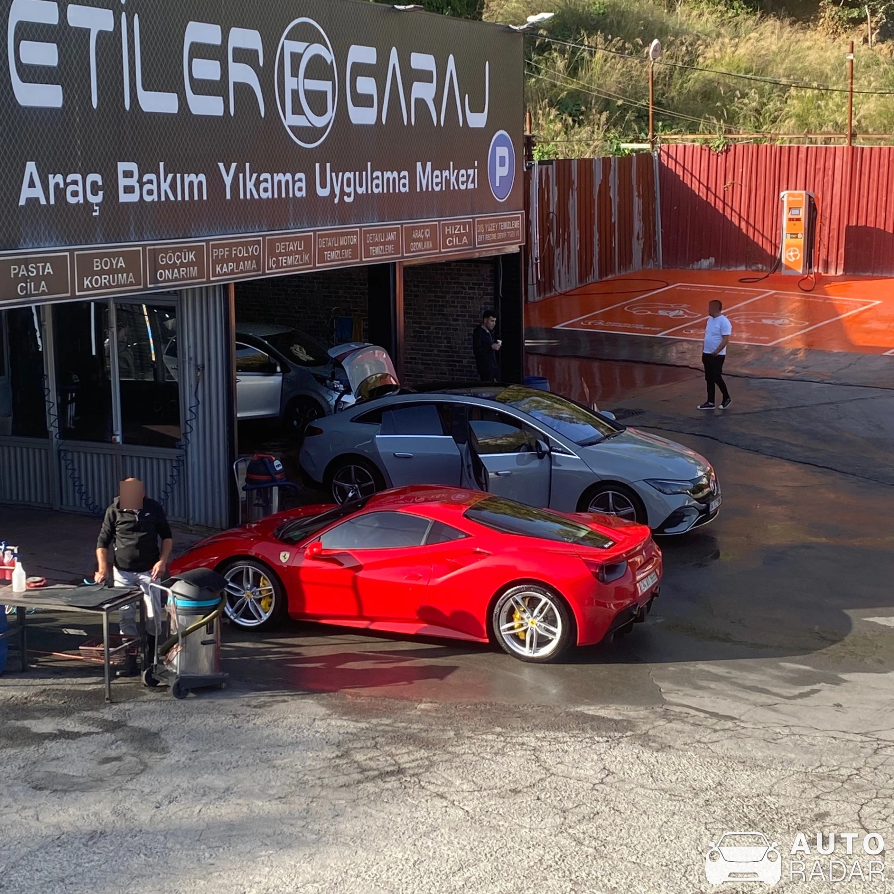 Ferrari 488 GTB spotted in Beşiktaş, Türkiye