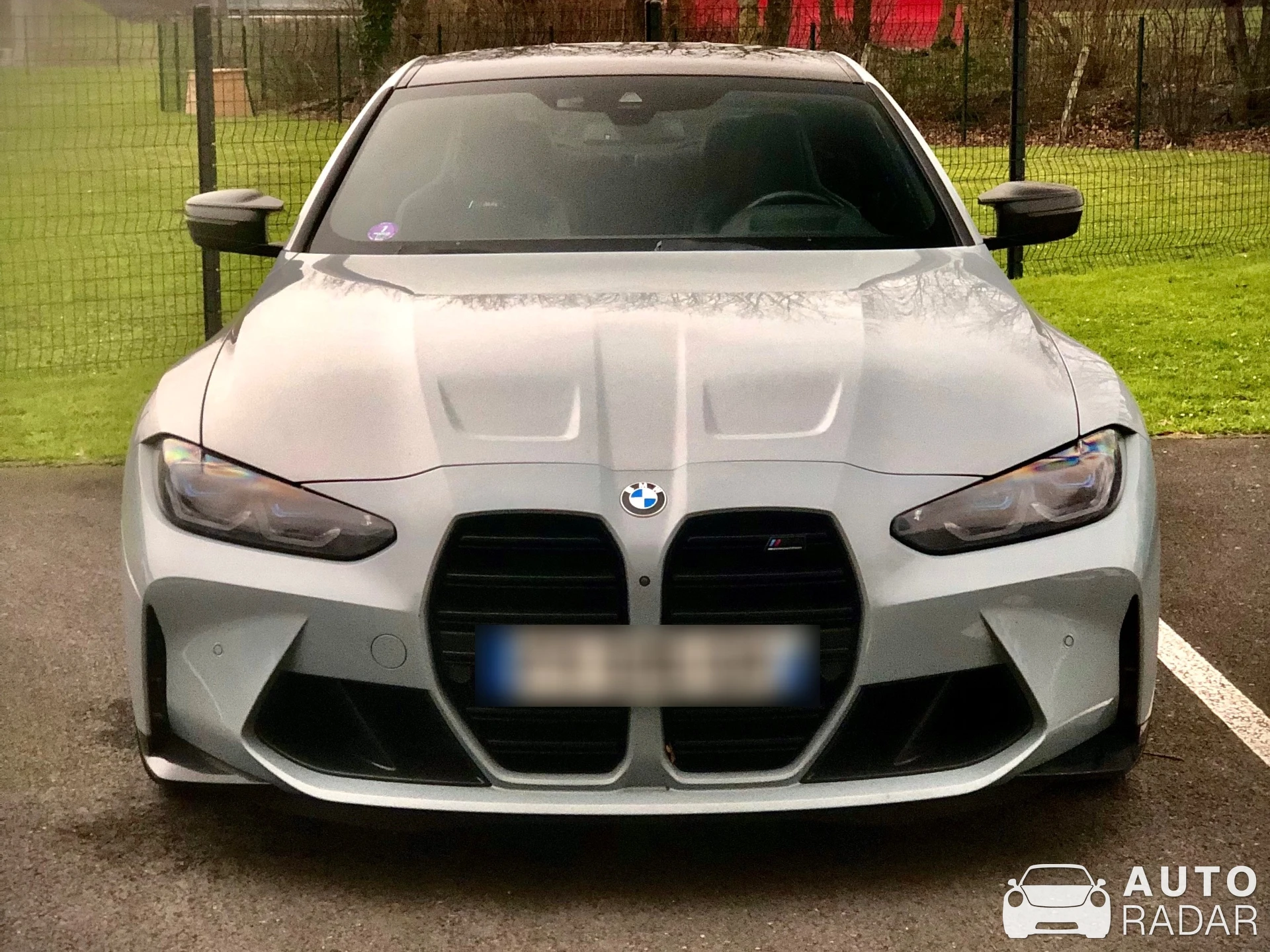 BMW M3 G80 Sedan Competition Vorsteiner spotted in Fleury-sur-Orne, France