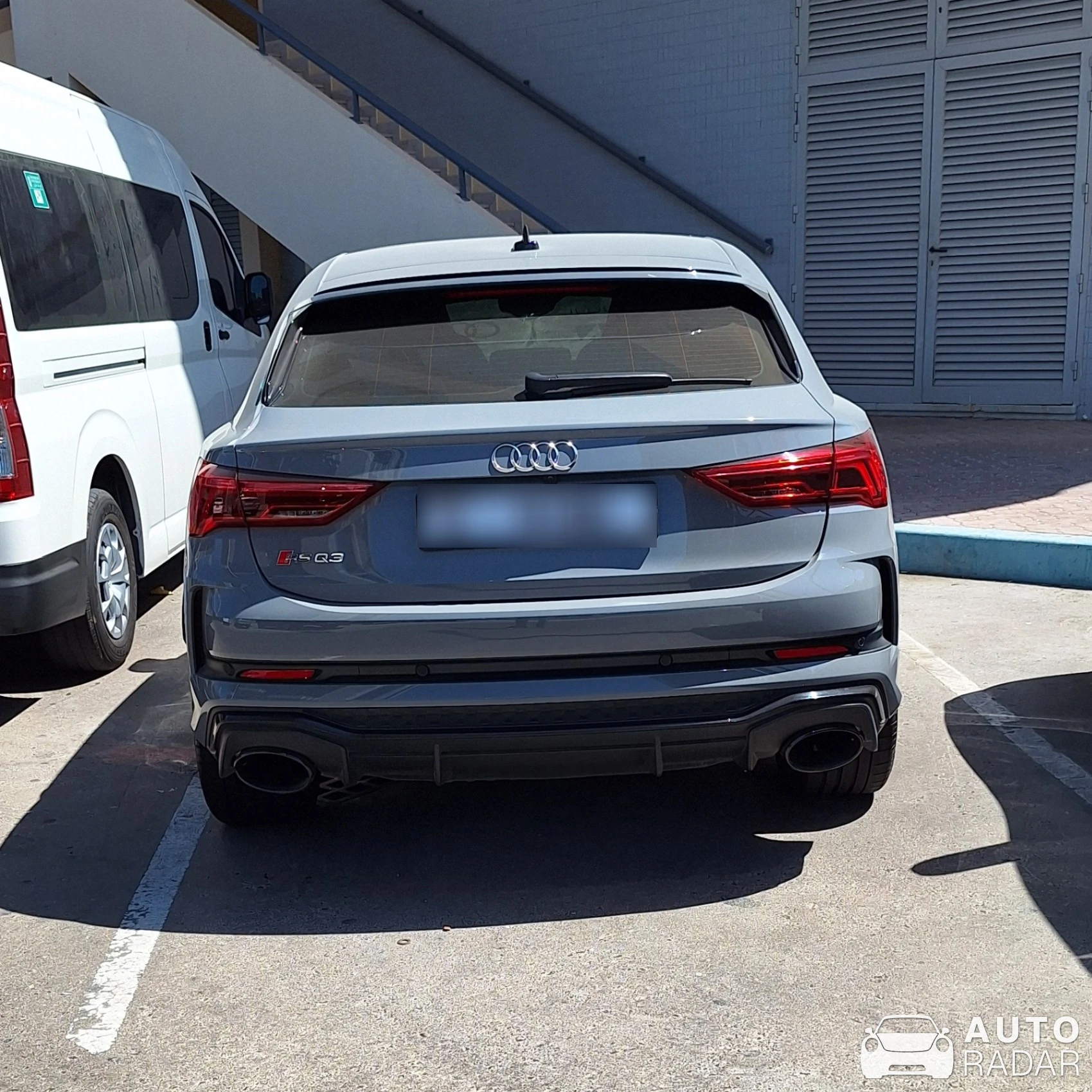 Audi RS Q3 2020 spotted in Abu Dhabi