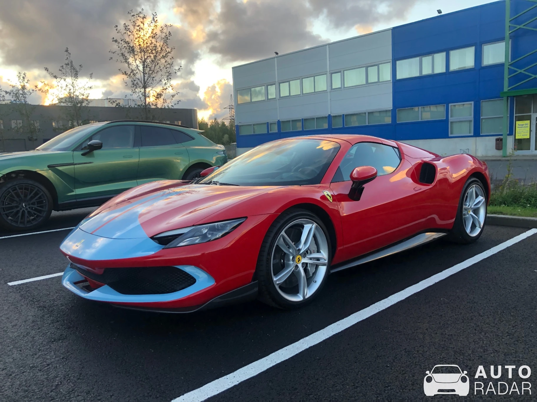 Ferrari 296 GTS Assetto Fiorano spotted in Tallinn, Estonia
