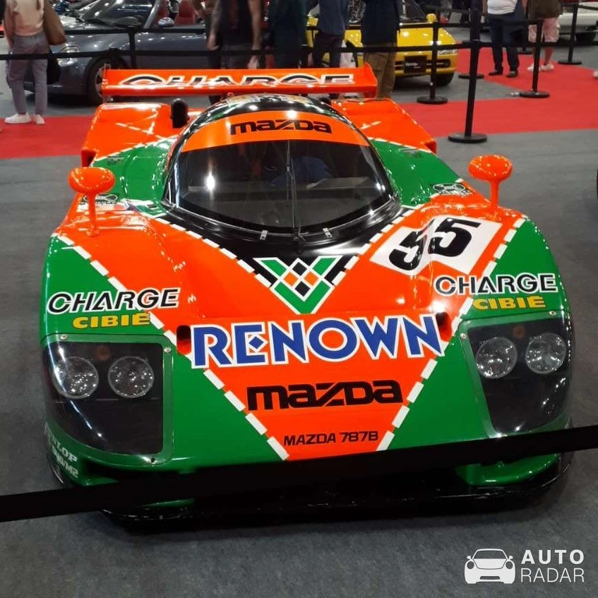 Mazda 787B spotted in Chassieu, France