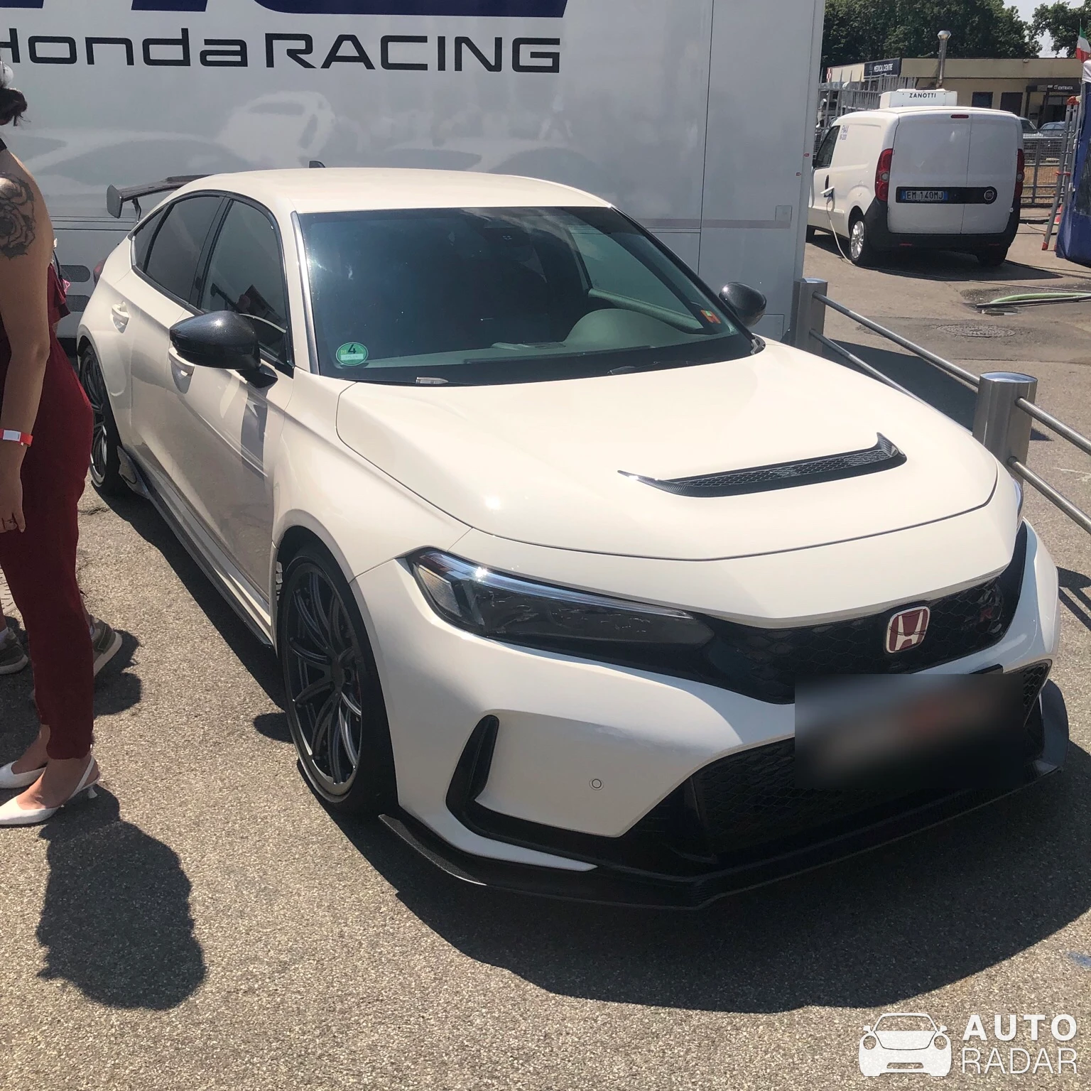Honda Civic Type R Limited Edition spotted