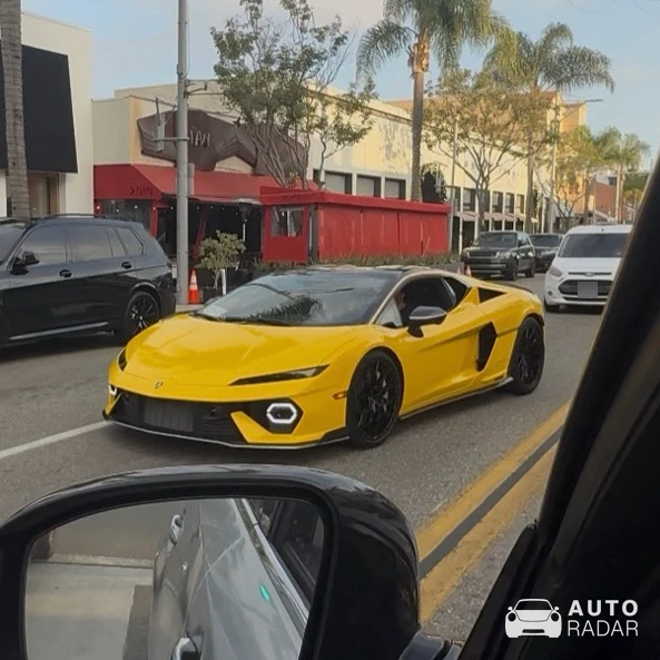 Lamborghini Temerario spotted in Beverly Hills, United States