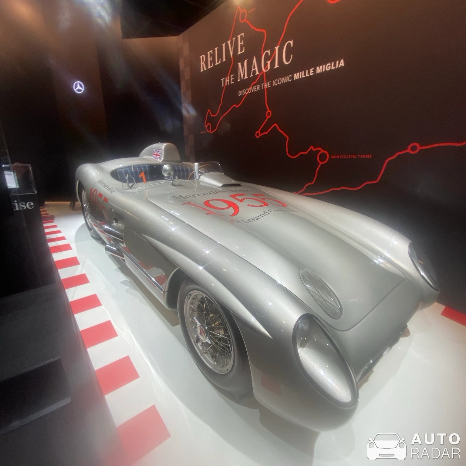 Mercedes-Benz 300SLR spotted in Paris, France
