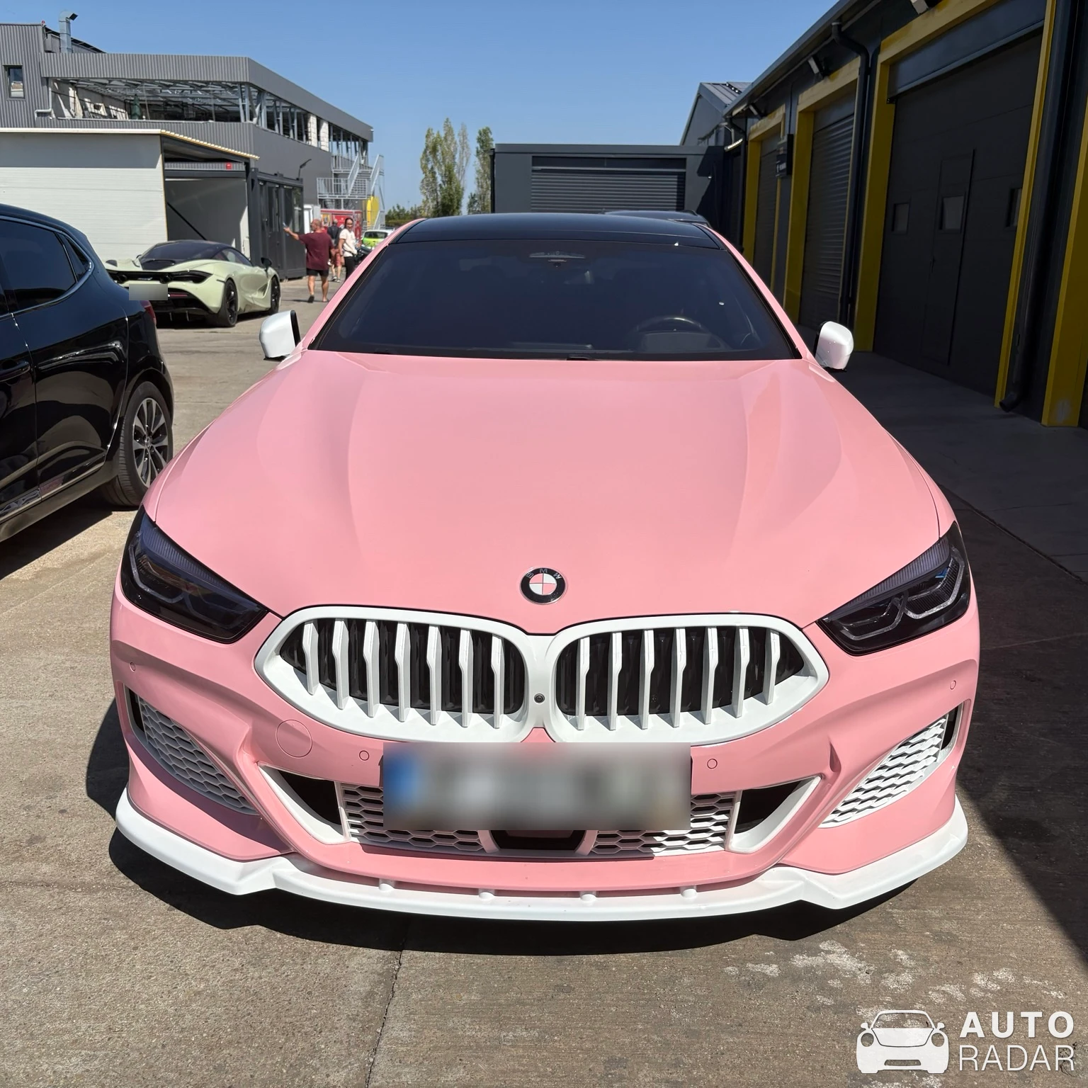 BMW 8 Series Coupé G15 spotted in București, România