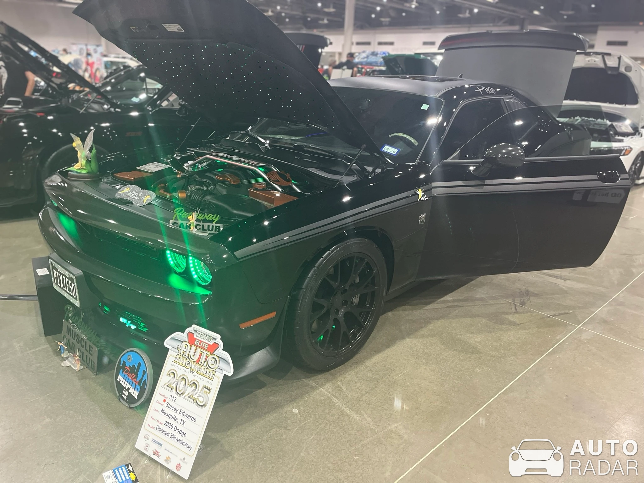 Dodge Challenger R/T Scat Pack Widebody 50th Anniversary spotted in Houston
