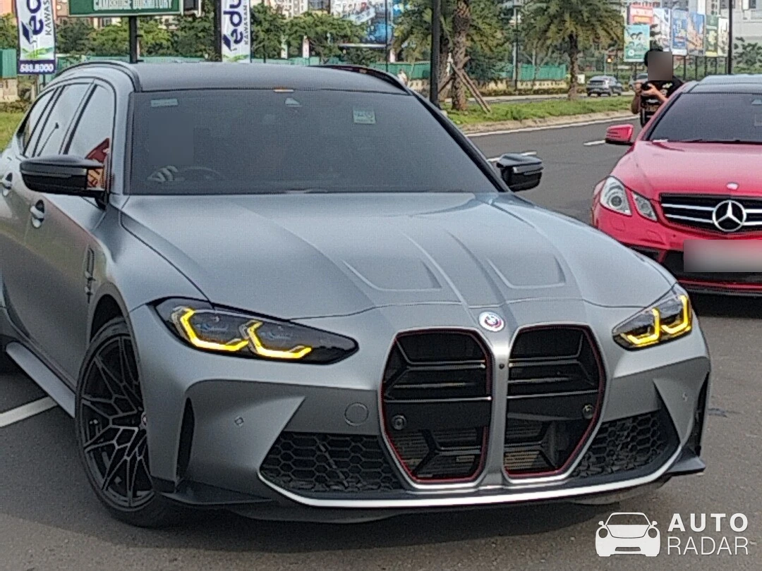 BMW M3 G81 Touring Competition spotted in Tangerang Regency, Indonesia