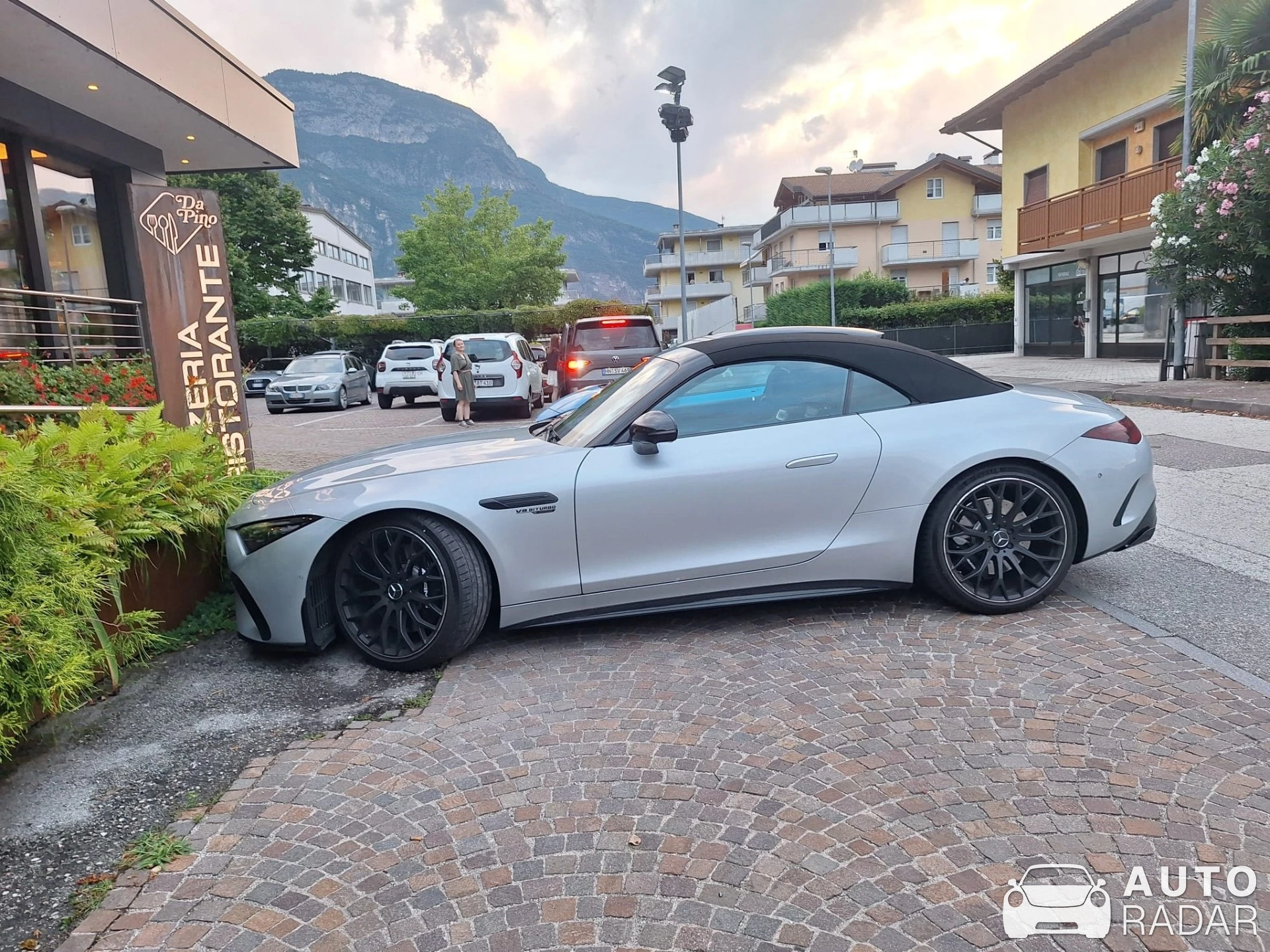 Mercedes-Benz SL 63 AMG spotted in Trento