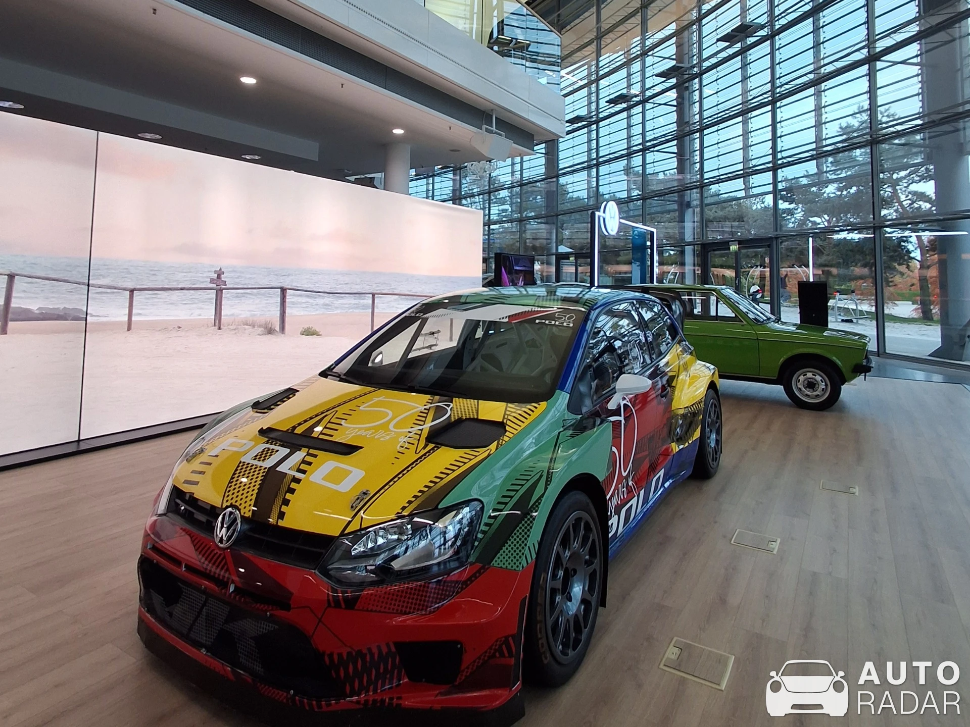 Volkswagen Polo R WRC 2014 spotted in Wolfsburg