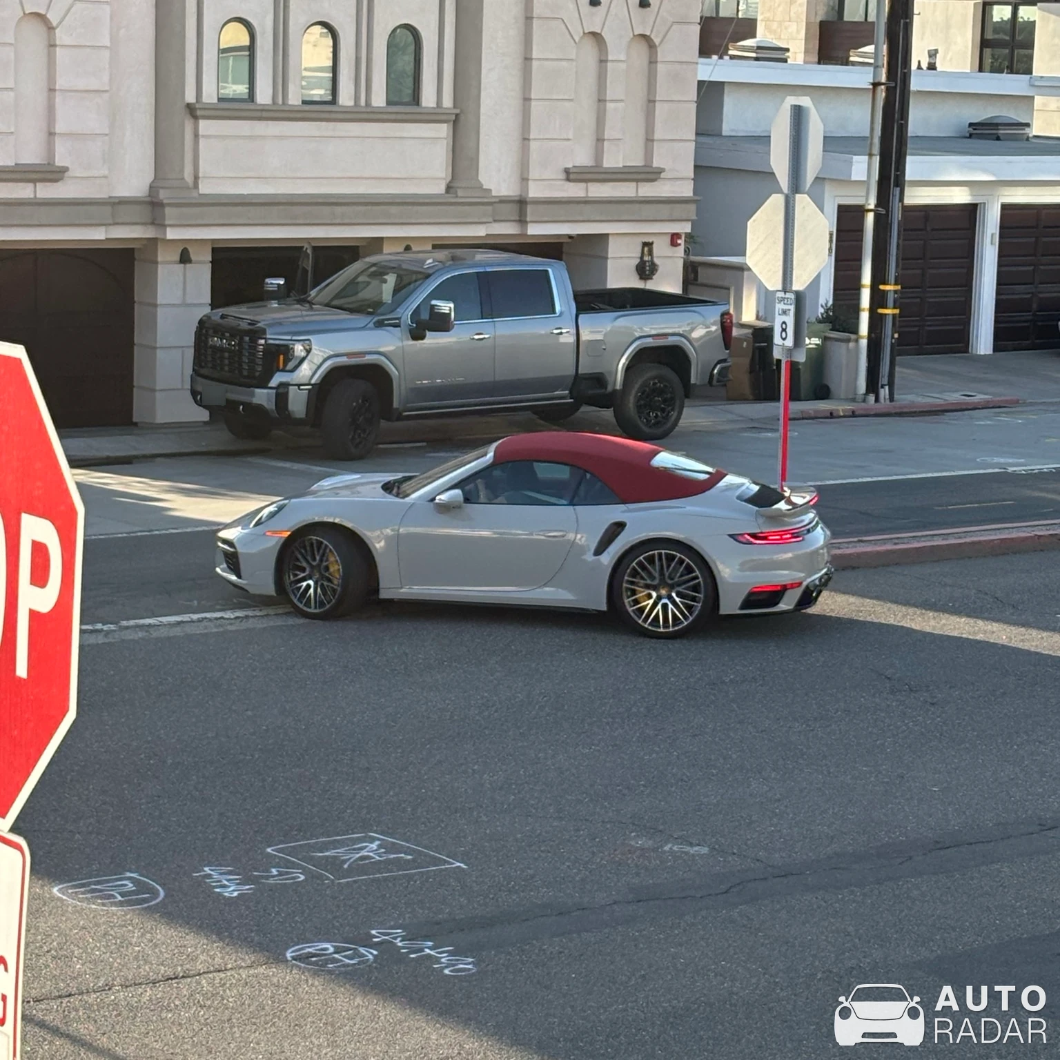 Porsche 992 Turbo S Cabriolet MkI spotted in Hermosa Beach, United States